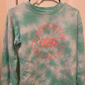 Tie-dye VANS crew neck